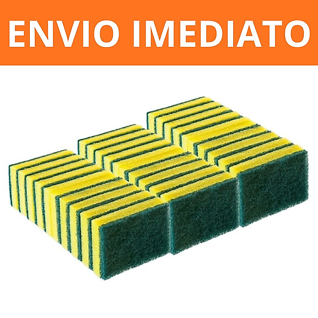 Kit Esponja Bucha de Lavar Louça Multiuso Para Limpezas Em Geral
