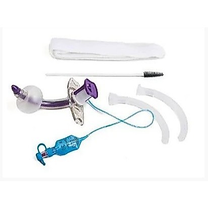 Cânula Traqueostomia BlueSelect Suctionaid Supra Cuff com Inner e Balão