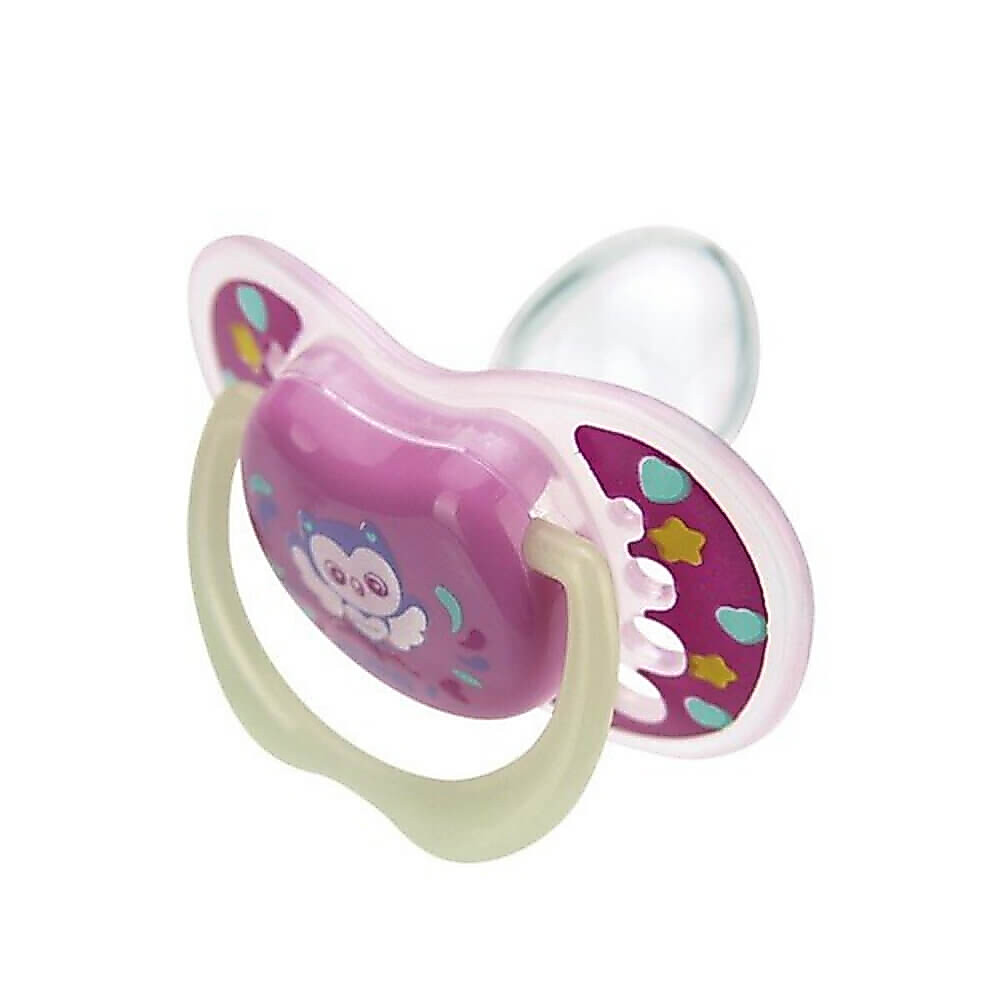 Chupeta Kuka Lumina Ortodôntica Tamanho 2 Rosa