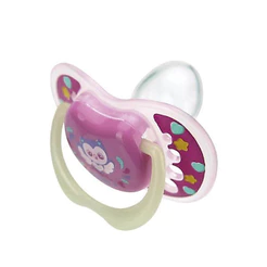 Chupeta Kuka Lumina Ortodôntica Tamanho 2 Rosa