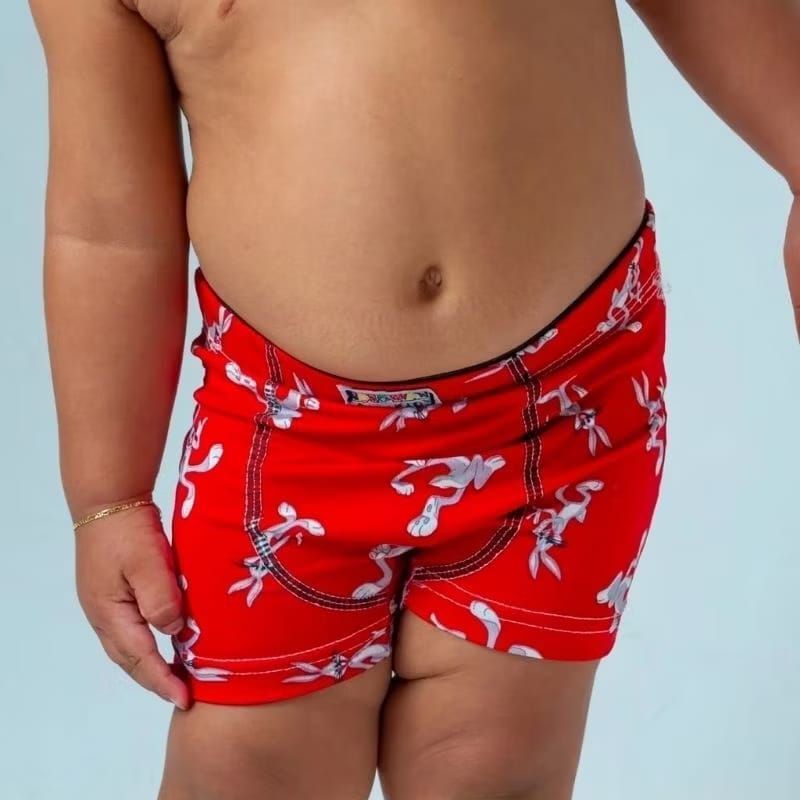 kits 10 e 5 Cuecas Boxer Infantil Menino Criança Estampas De Personagens Com Forro 100% Algodão