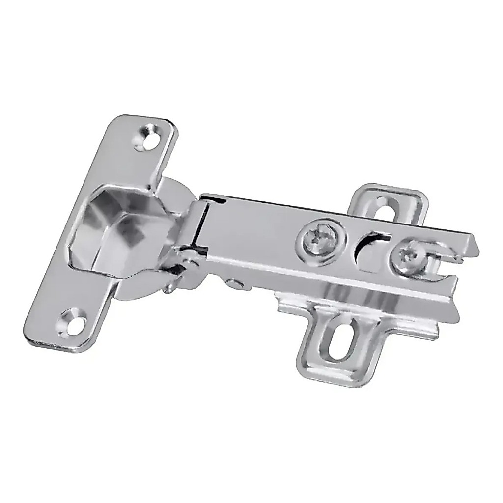 Kit 10x Dobradiça 26mm 35mm Curva Armário Porta Móveis Cozinha Guarda Roupa Jomarca — imagem 2 de 2