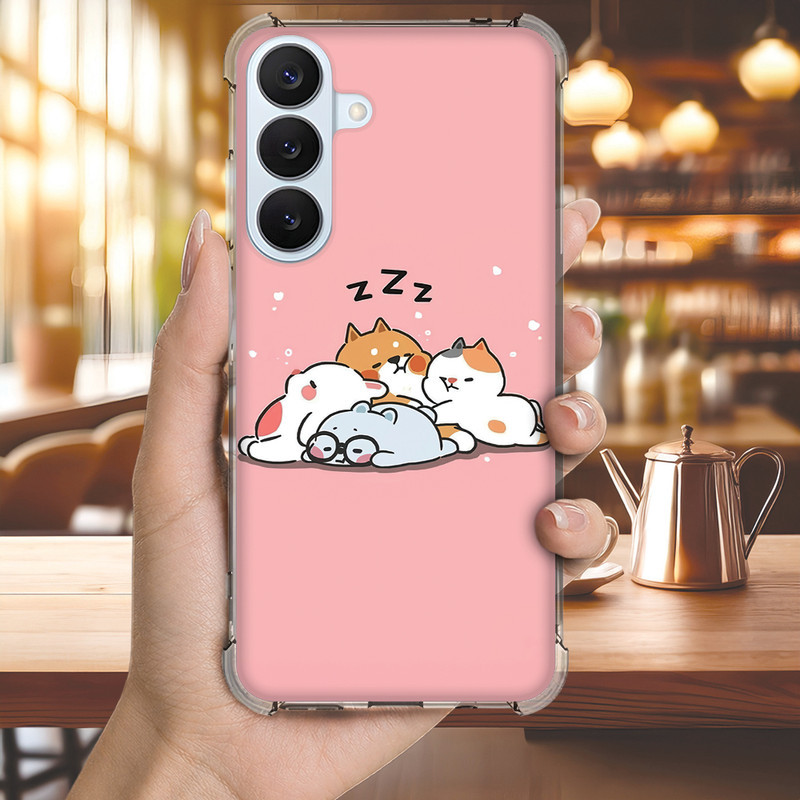 Capa Capinha GALAXY A20 A16 A15 A14 A13 A12 A11 A10 A05 Anti-impacto Personalizada petz gato GATINHO (3438)