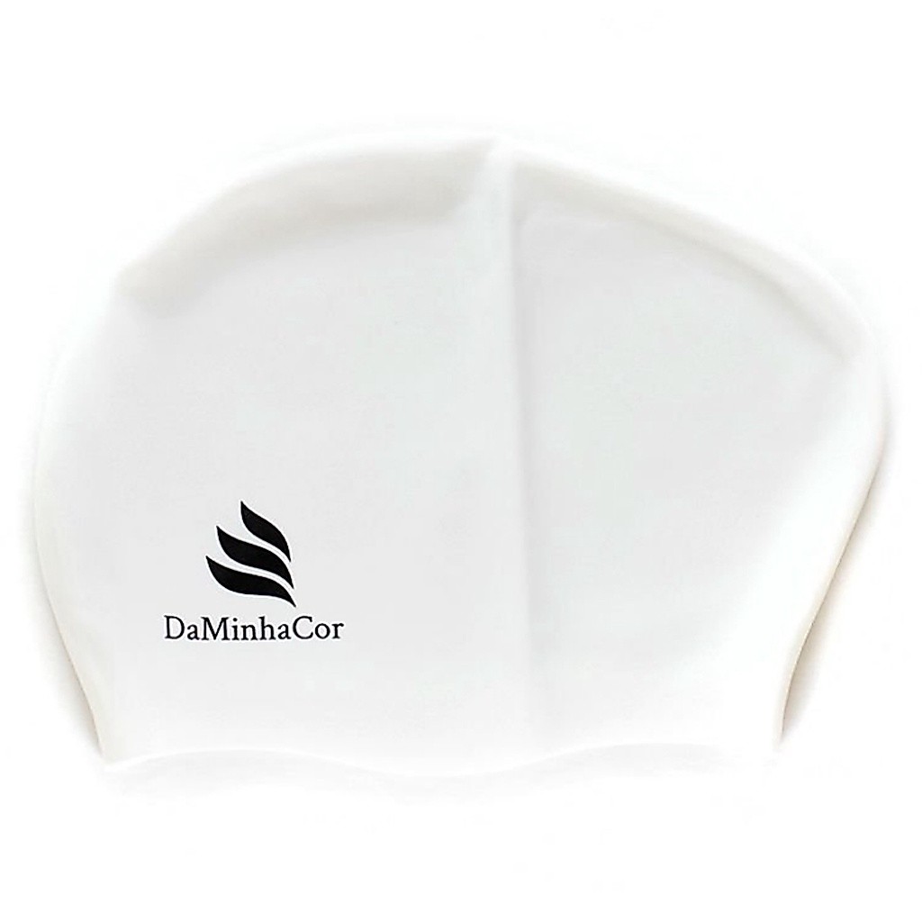 Touca de Natação Afro P Daminhacor Branco