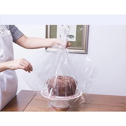 bobina celofane 100 metros x 60 cm para cestas presentes embrulho transparente ( Chocobraz )