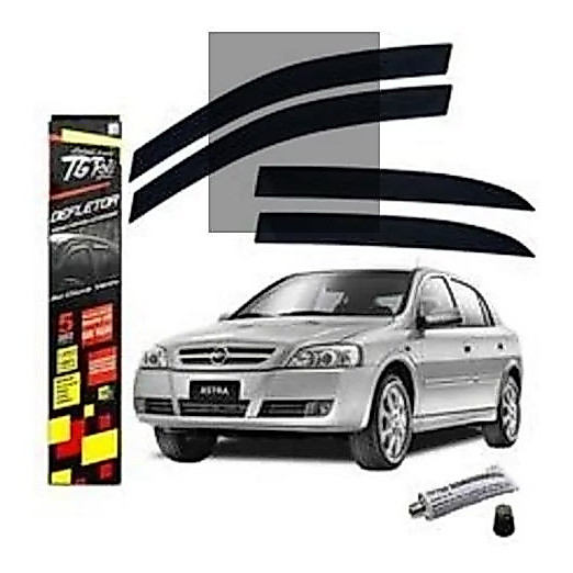 Calha De Chuva Defletor Astra Sedan 99/11 Hatch 03/11 4p