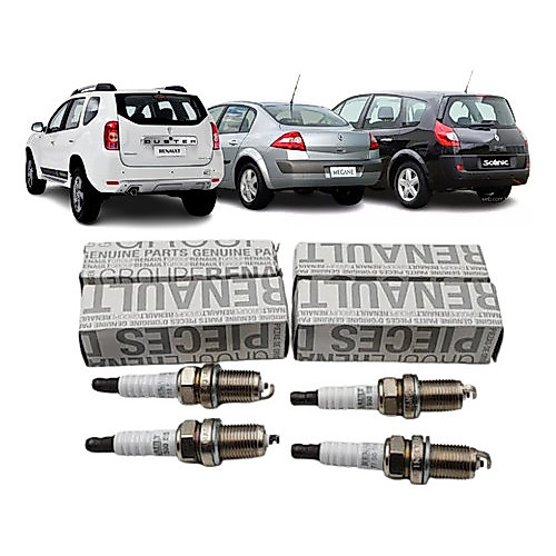 Jogos De Velas Renault Megane/duster/scenic 2.0 16v