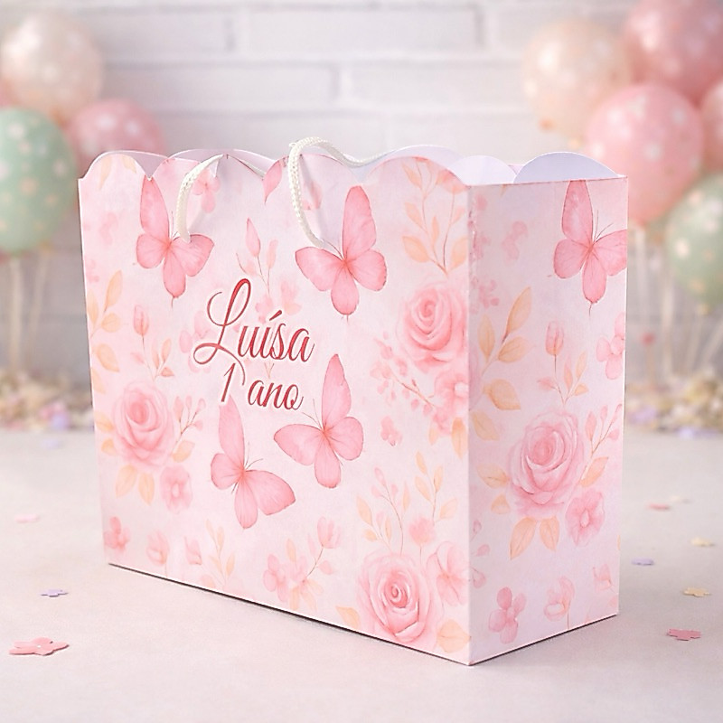 Sacolinha Personalizada Sacolinhas para Lembrancinhas PEGUE E MONTE (TODOS OS TEMAS)