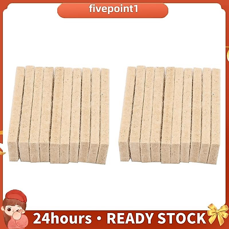 Pastilhas De Freio Para Bicicleta Ergométrica , 20 Peças , Feltro De Lã , Resistência , Almofada De Arrasto De , Peça De