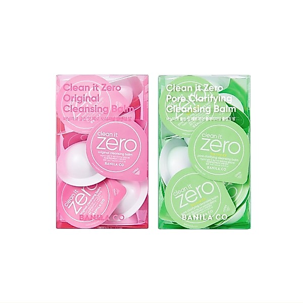 banila co new clean it zero cleansing balm original, Pore ​​Clarifying travel kit 3ml 16ea