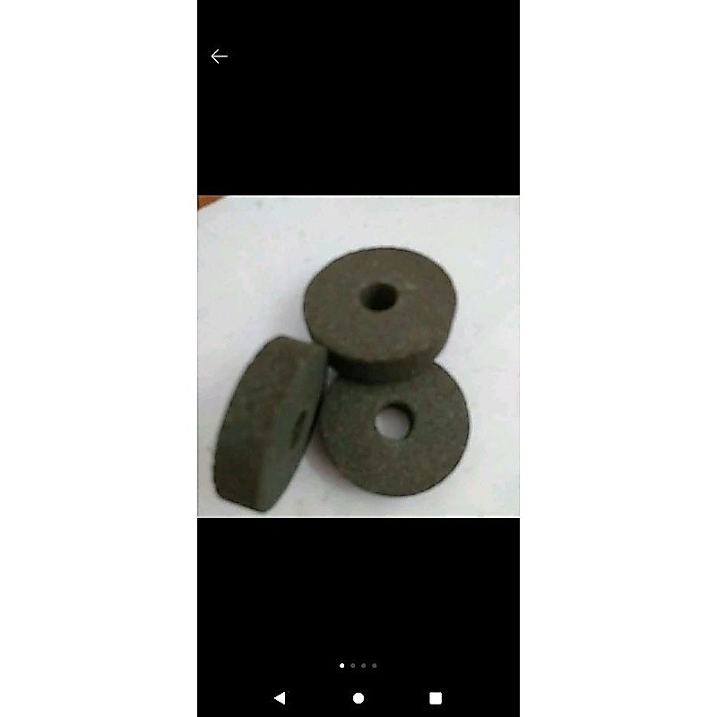 rebolo afiaçãopara uso em adaptador de furadeiras
*adaptador não incluso
Tam. 2" x 1/2"
excelente para afiação de ferramentas 
e outras peças....