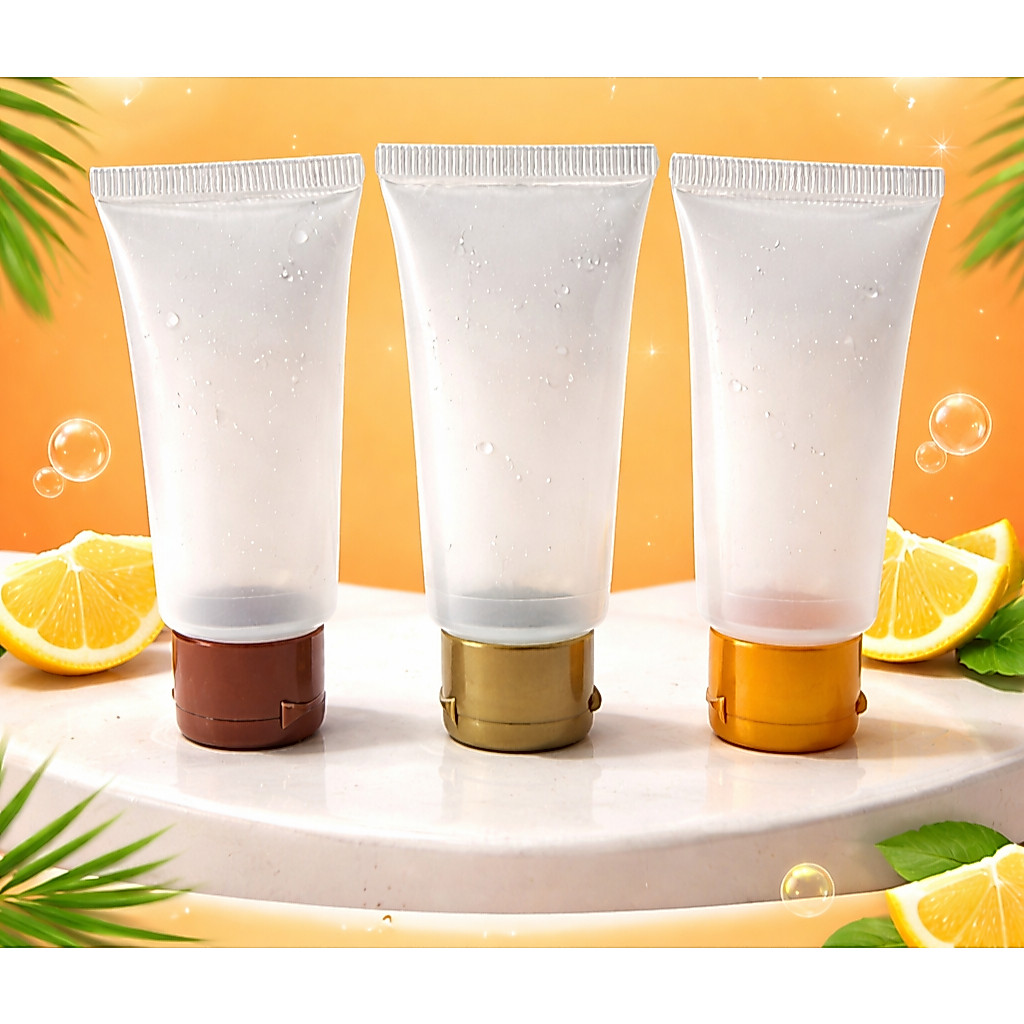 Bisnaga 15ml G15 com tampa flip top - 20 unidades - R$ 18,40.