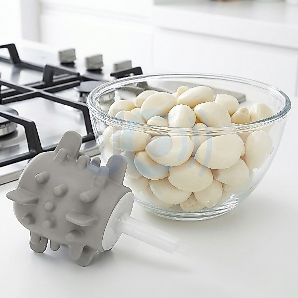 Utensílio Descascador de Alho em Silicone Fácil de Usar Reutilizável Resistente Cozinha ADAPTA PARA O MOEDOR 2L/3L