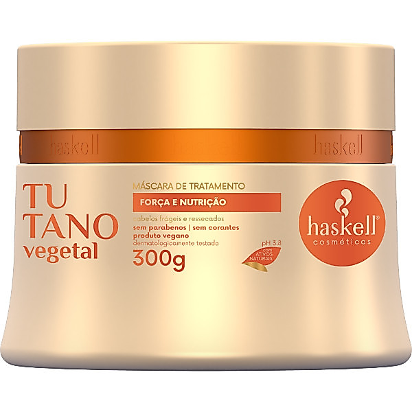 Máscara Tutano 300gr Haskell | Nutrição e Hidratação para Cabelos Frágeis e Ressecados