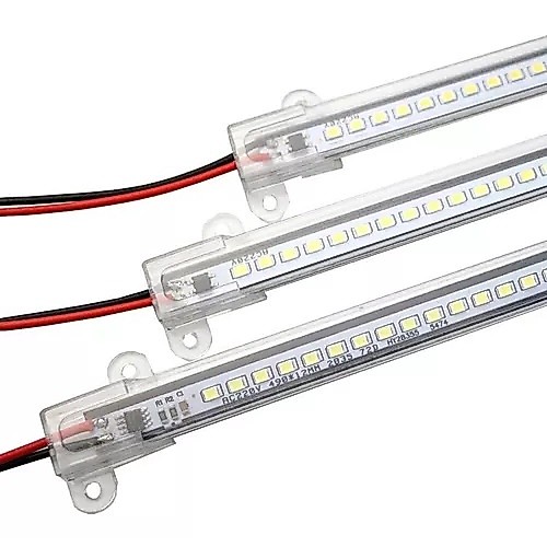 01 Barra Led 100cm 2835 110 Ou 220v P/ Expositor - Não Usa Fonte - LMS FERRAMENTAS