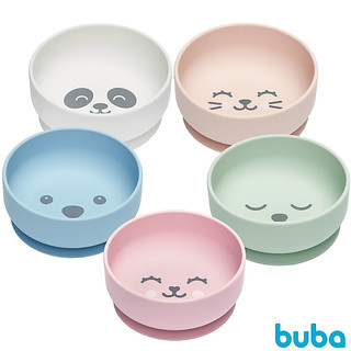 Bowl Em Silicone Gumy Tigela Com Ventosa 350ml Infantil Buba Introdução Alimentar Bebê Criança