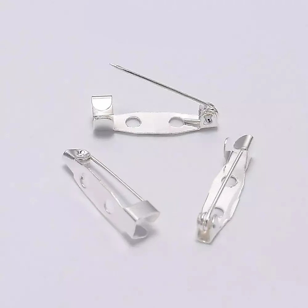 Base Para Broche - Prata /dourado- 20mm - 50-100 Peças