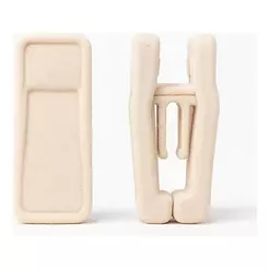 Presilha De Veludo Kit Com 10 Unidades