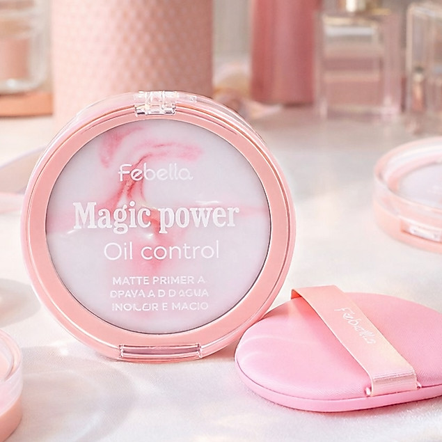 Magic Power Primer Matte Cream to Powder Pele Seladasem Poros a prova d’agua , Livre da Oleosidade