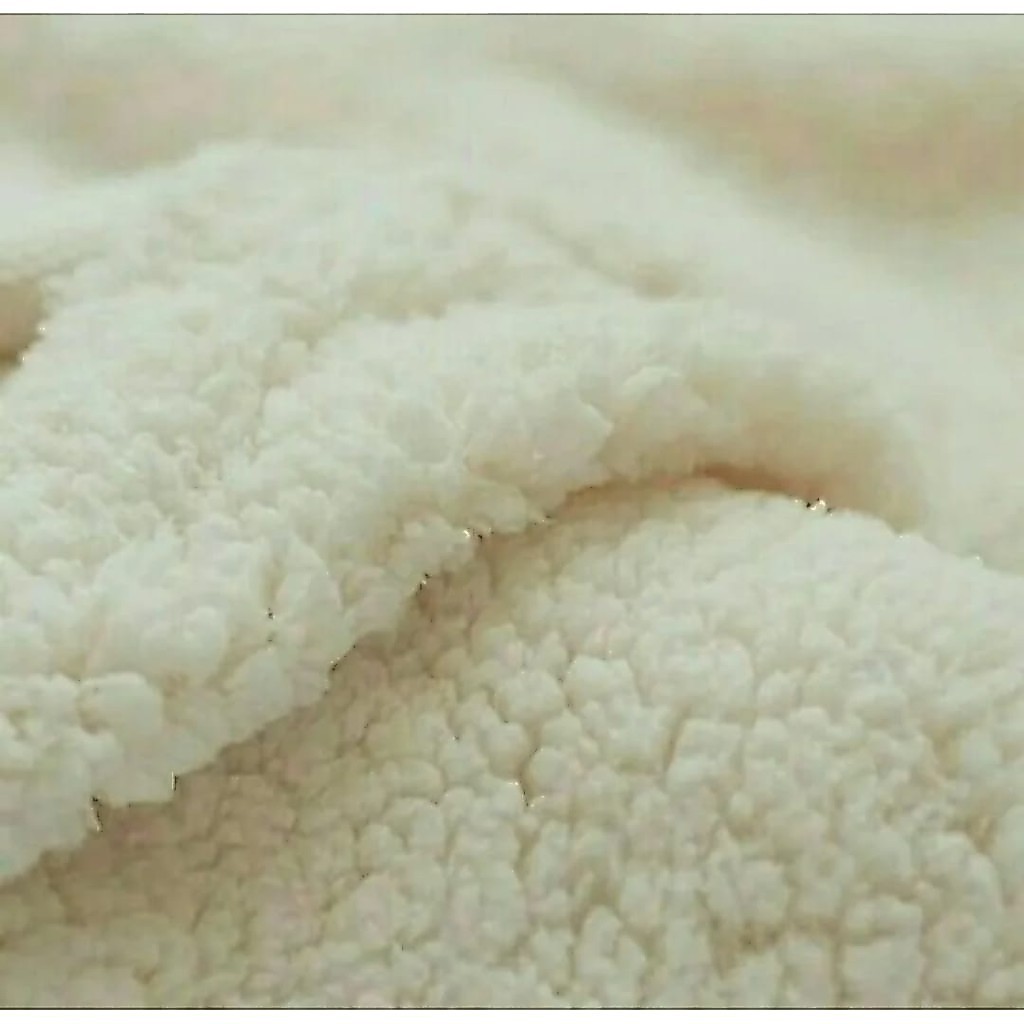Tecido Carapinha Lã de ovelha Pelúcia p/ artesanato, patchwork, confecção de roupas 1,00x1,60 várias cores