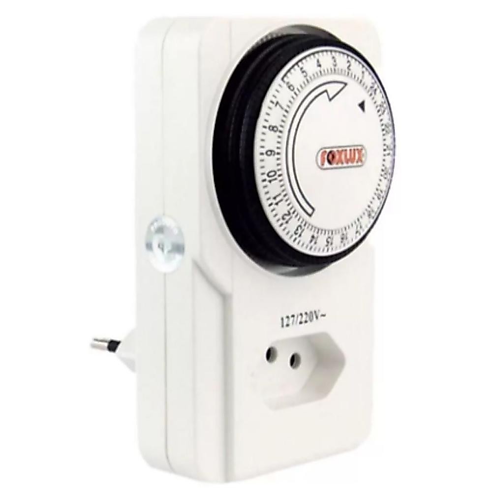 TIMER ANALOGICO BIVOLT FOXLUX · foto 2
