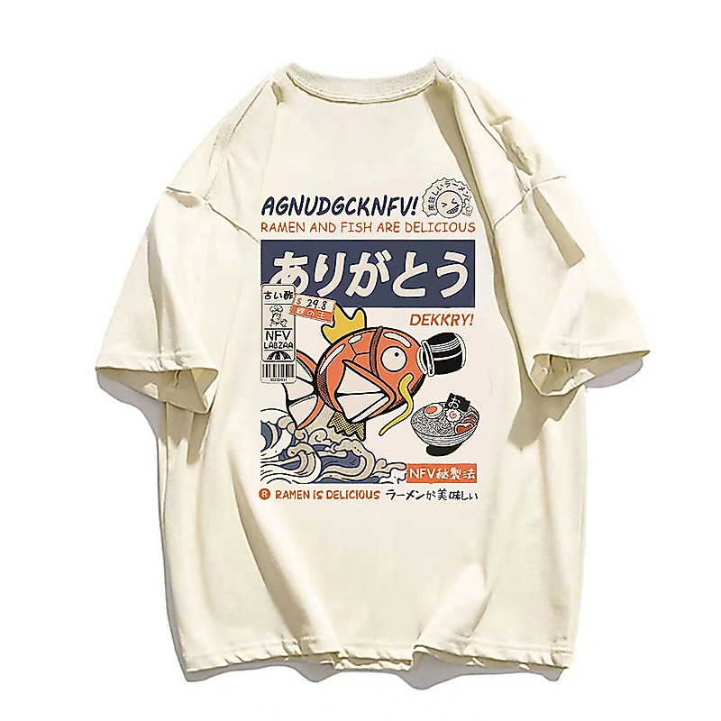 Camiseta Magikarp Pokemon Anime  Unissex