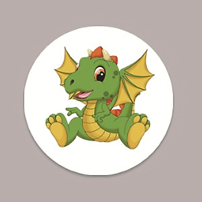 kikiu Potty Training Adesivos Reutilizáveis Desenhos Animados Dinossauro Adesivo Para Meninos Meninas Assento San — imagem 2 de 2