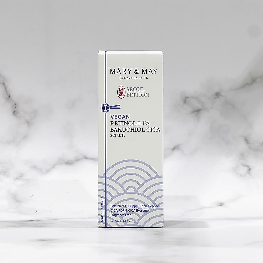 Mary&May Retinol 0.1% Bakuchiol Cica Serum 80ml — imagem 2 de 2