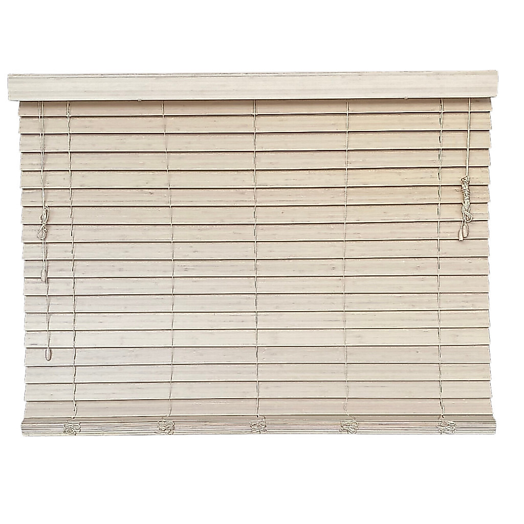 Persiana Horizontal Bambu 50mm Patina 120 (L) X 140 (A) cm Marrom 1,20 x 1,40 m Cortina Madeira Luxo