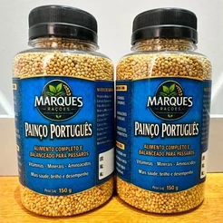 Painço Português 150g Marques Rações - Alimento Completo para Pássaros