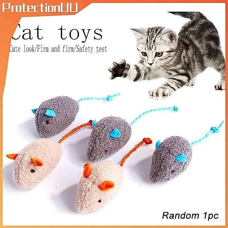 PROTE Brinquedo Interativo Em Forma De Rato De Pelúcia Para Gatos Brinquedos Animais De Estimação BR