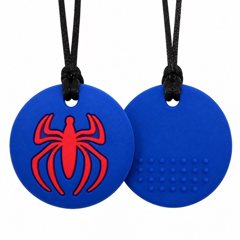 colar calmante sensorial infantil homem aranha TDHA Autismo