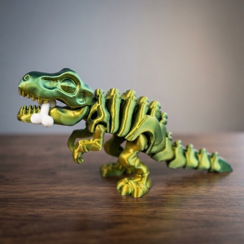 T-Rex Dinossauro Articulado Brinquedo Colecionavel Decorativo Qualidade Premium