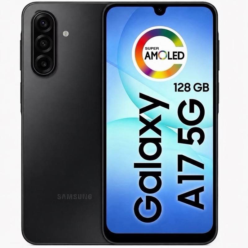 Smartphone Samsung Galaxy A17 5G 128GB Tela 6,7 Super AMOLED Câmera 50MP IA Gemini Modelo SM-A176B/DS