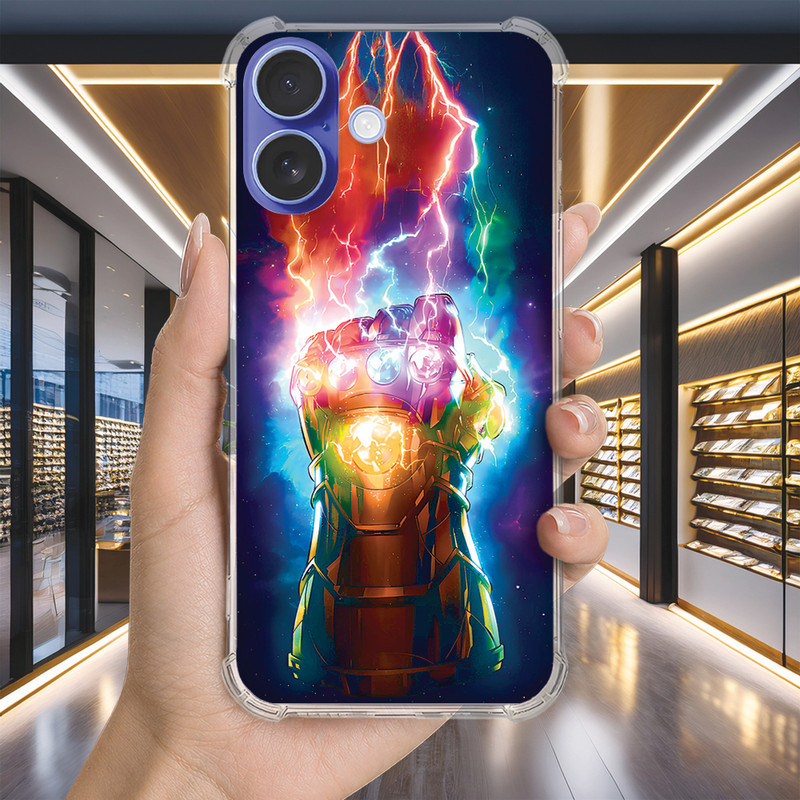 Capa Capinha IPHONE 12 PRO MAX 11 XS XR SE 2020 PLUS Anti-impacto Personalizada geek VINGADORES (4181)