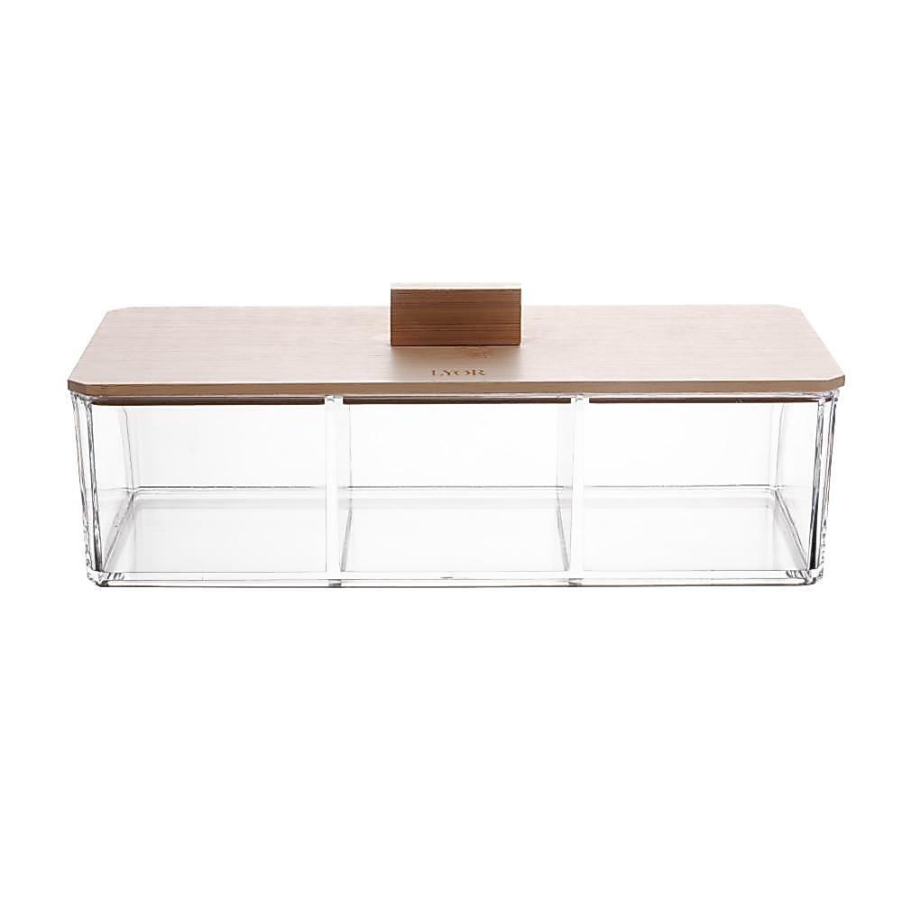 Caixa Organizadora Lyor My Box Poliestireno 23cm x 9,5cm