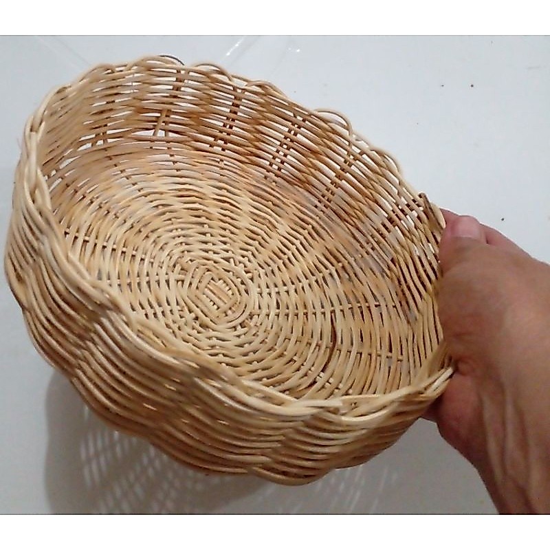 CESTINHO SEM ALÇA - 20 cm diâmetro e 4 cm altura