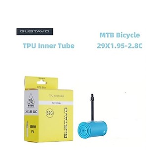 Câmara de ar TPU Ultraleve Tubo Interno de Bicicleta MTB 26/27.5/29 X1.95-2.8C Comprimento da Válvula Francesa 45mm