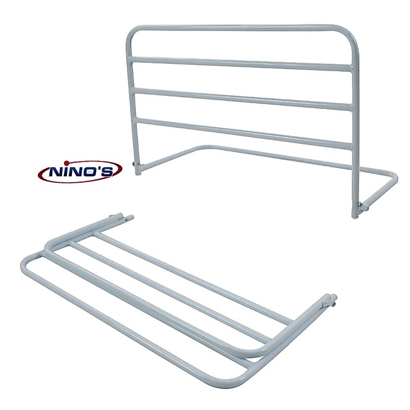 Grade De Proteção Para Cama - 100% Aço - 68 X 41 Ninos - Branca