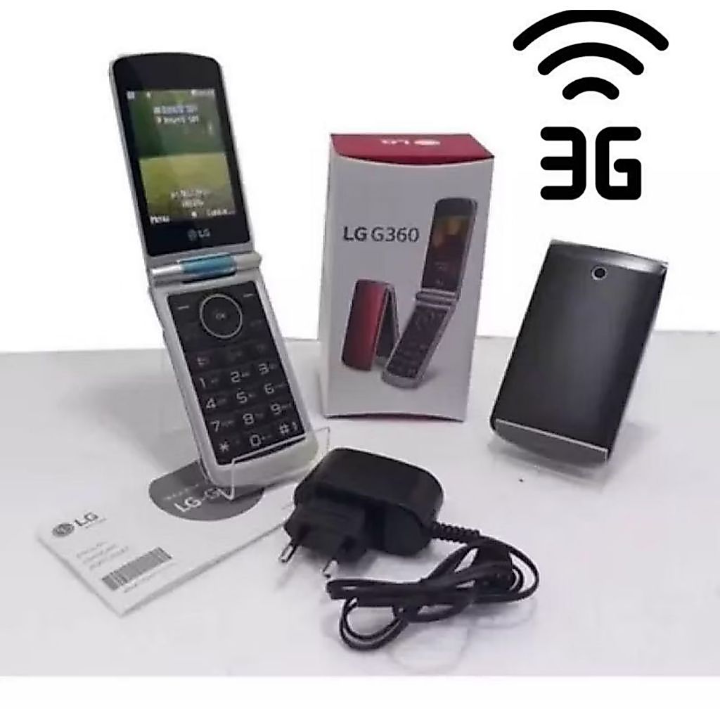Celular LG G360 Simples Para Idosos Ou Rural 3G Desbloqueado Preto
