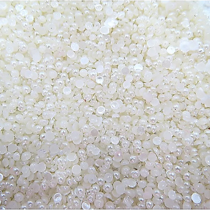 Meia Pérola Abs 3mm com 3000 peças Várias Cores