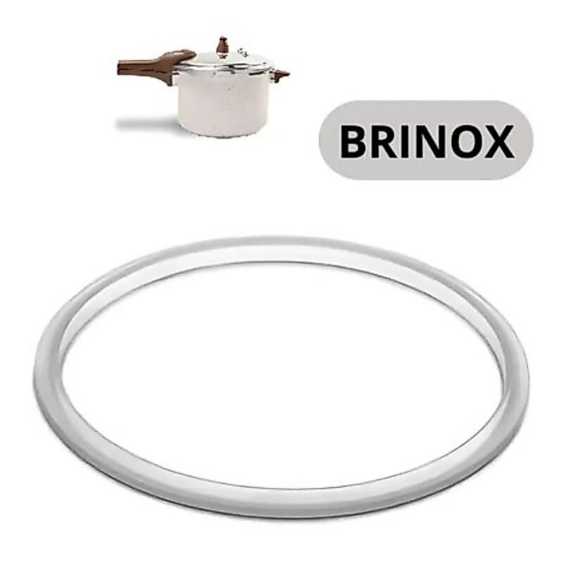 ANEL CRISTAL DE VEDAÇÃO SILICONE BRINOX PARA PANELA DE PRESSÃO 4,2L