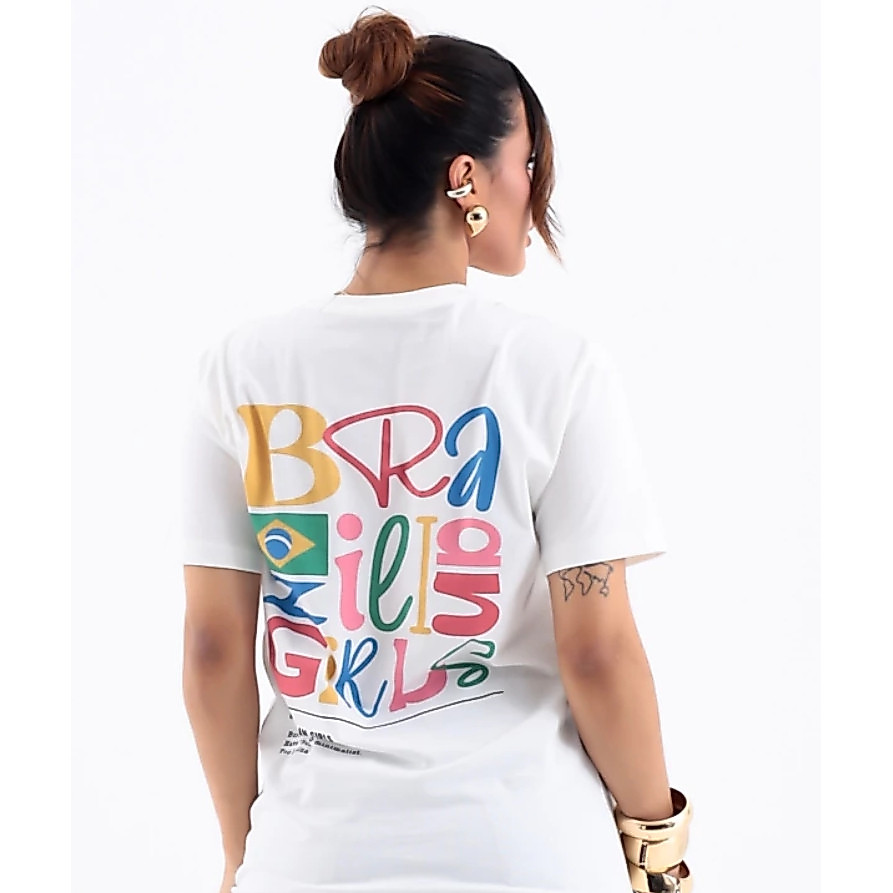 Camiseta Brasil Unissex Copa 2026 Verde Amarelo Look Casual Estiloso Seleção Brasileira
