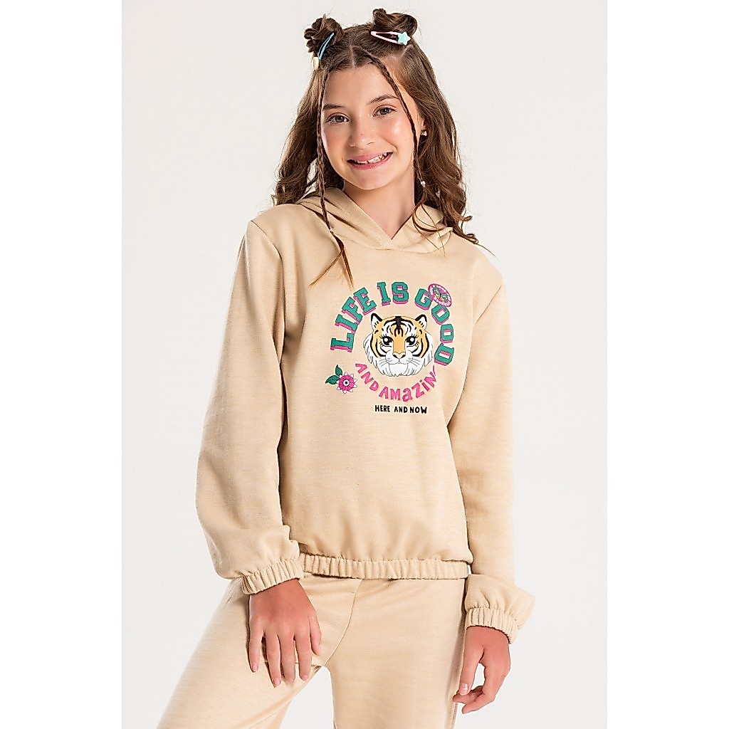 Conjunto Infantil Feminino Aqui E Agora