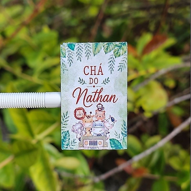 * Adesivo Personalizado para personalizar Mini Difusor de Ambiente, Aromatizador, Lembrancinha