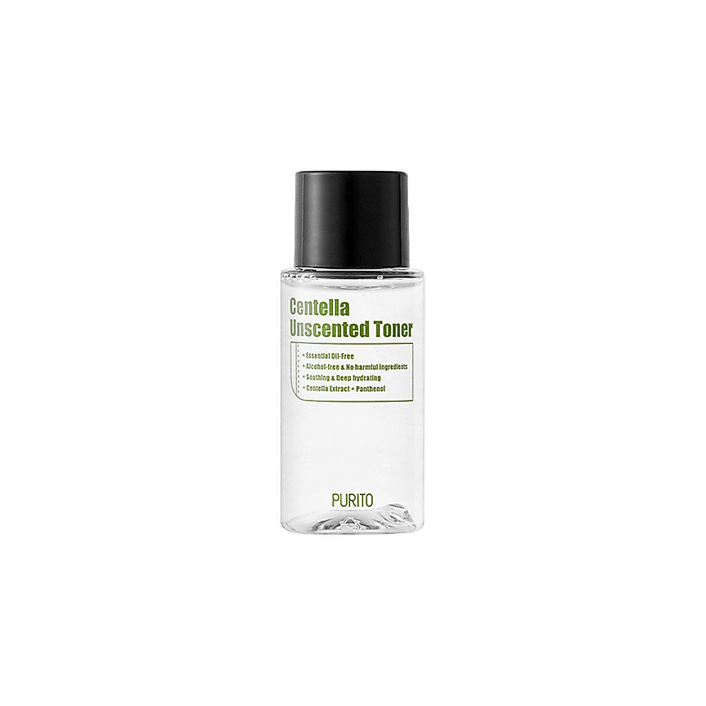 toner Sem Perfume purito centella (mini) 30ml Versão Antiga (EXP 2026.04.19 } · foto 2