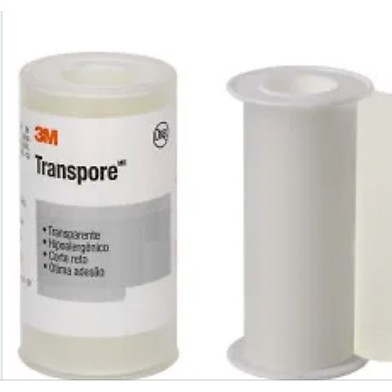 Fita Médica Transpore 3m Hipoalergênica 100mm
X 4,5m