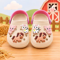 SANDÁLIA CHINELO INFANTIL FAZENDINHA BOIADEIRA COUNTRY RODEIO UNISSEX ANIMAIS BABUCHE CONFORTÁVEL PRATICO ENVIO RAPIDO