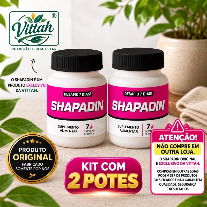 Kit 2 Shapadin Desafio 7 dias