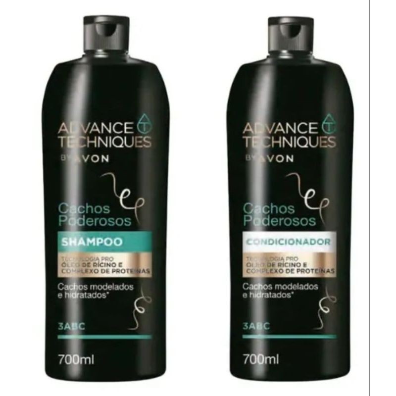 Samphoo + Condocionador Advance Techiniques Avon 700 ml